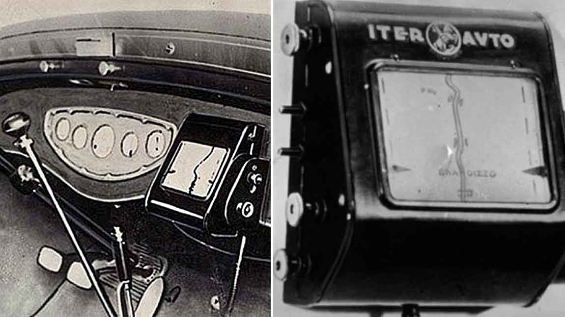 Iter Avto, das erste Navigationsgerät der Welt