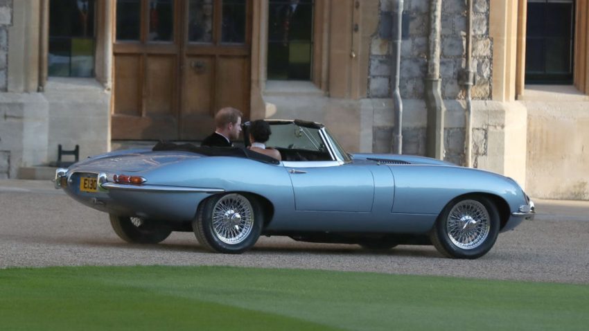 Der heimliche Star der königlichen Hochzeit: Jaguar E-Type Zero