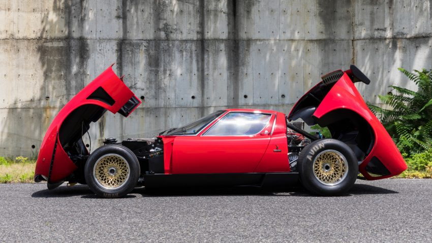 Restaurierung von legendärem Lamborghini Miura SVR abgeschlossen