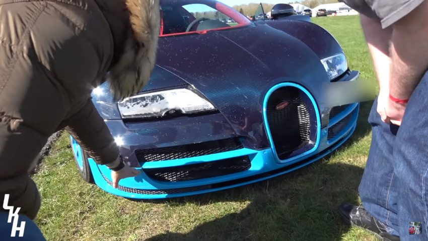 Onboard-Video: 334 km/h mit dem Bugatti Veyron - und ein Crash