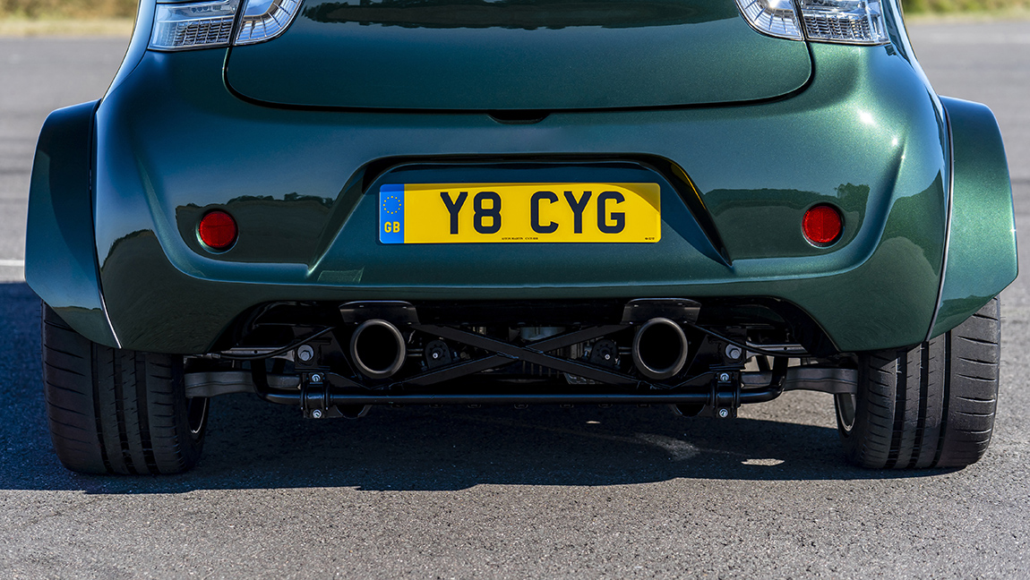 Aston Martin Cygnet V8 Toyota IQ Goodwood