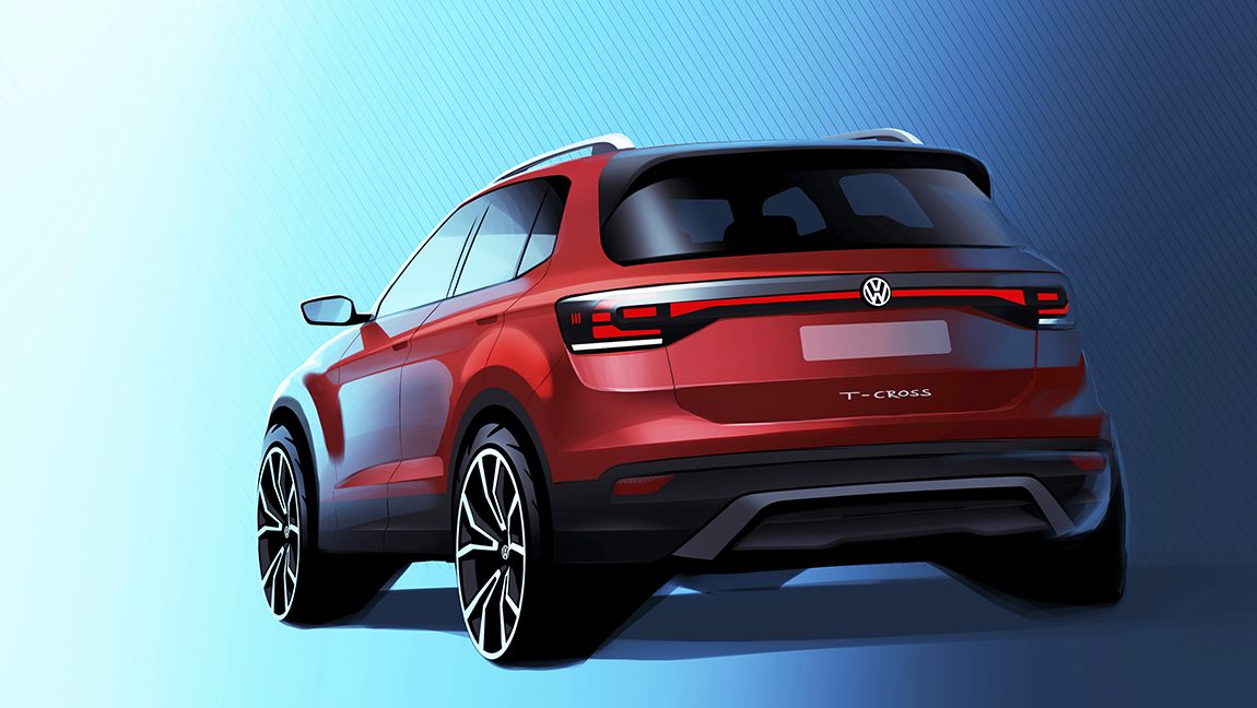 VW T-Cross: Ein neues Kompakt-SUV soll die Produktpalette abrunden