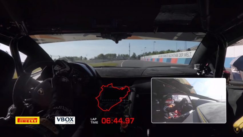 Das komplette Onboard-Video von Lamborghinis 6:44:97 Minuten-Nürburgring-Rekordrunde