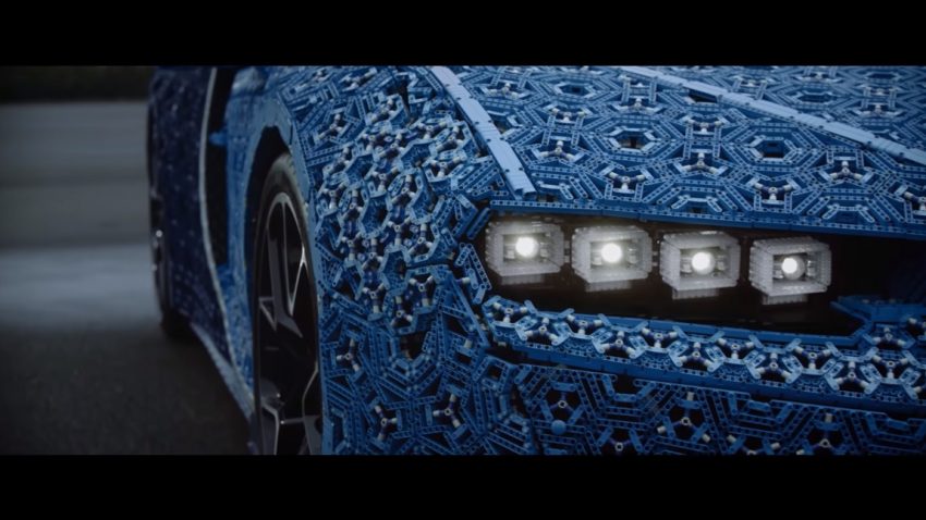 Dieser Bugatti Chiron fährt mit 2.304 Motoren - und bis zu 20 km/h