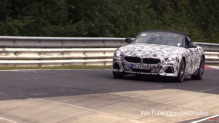 Der neue BMW Z4 am Nürburgring