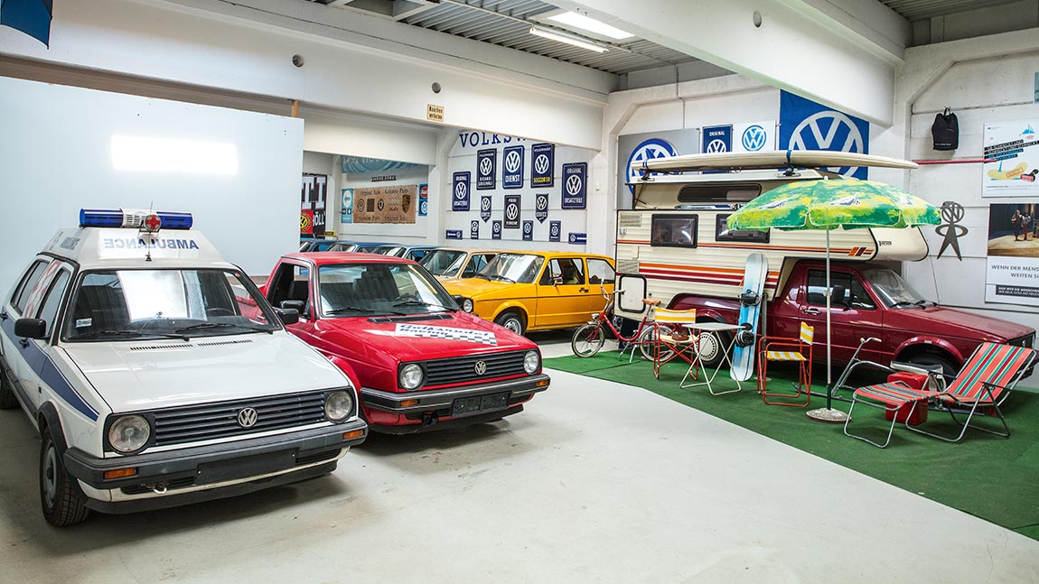 VW Golf-Museum: "Ich hab gesammelt, was ging"