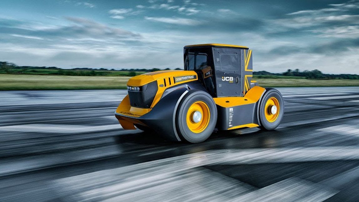 Neuer Weltrekord: Dieser Traktor fährt 217,5 km/h