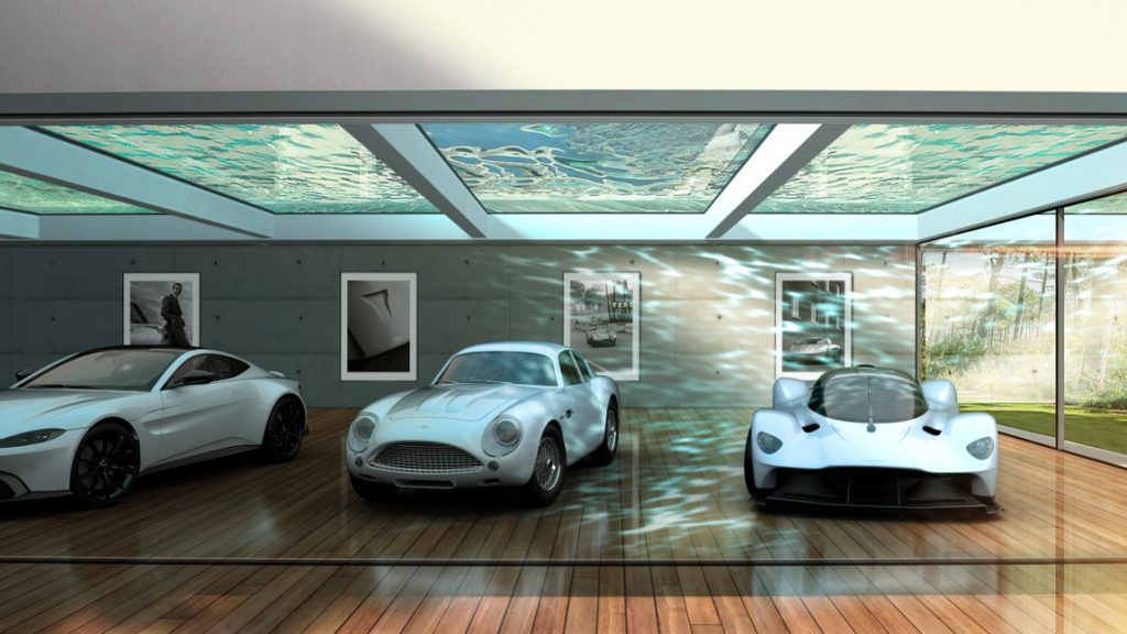 Langweilige Garage? Aston Martin hilft!