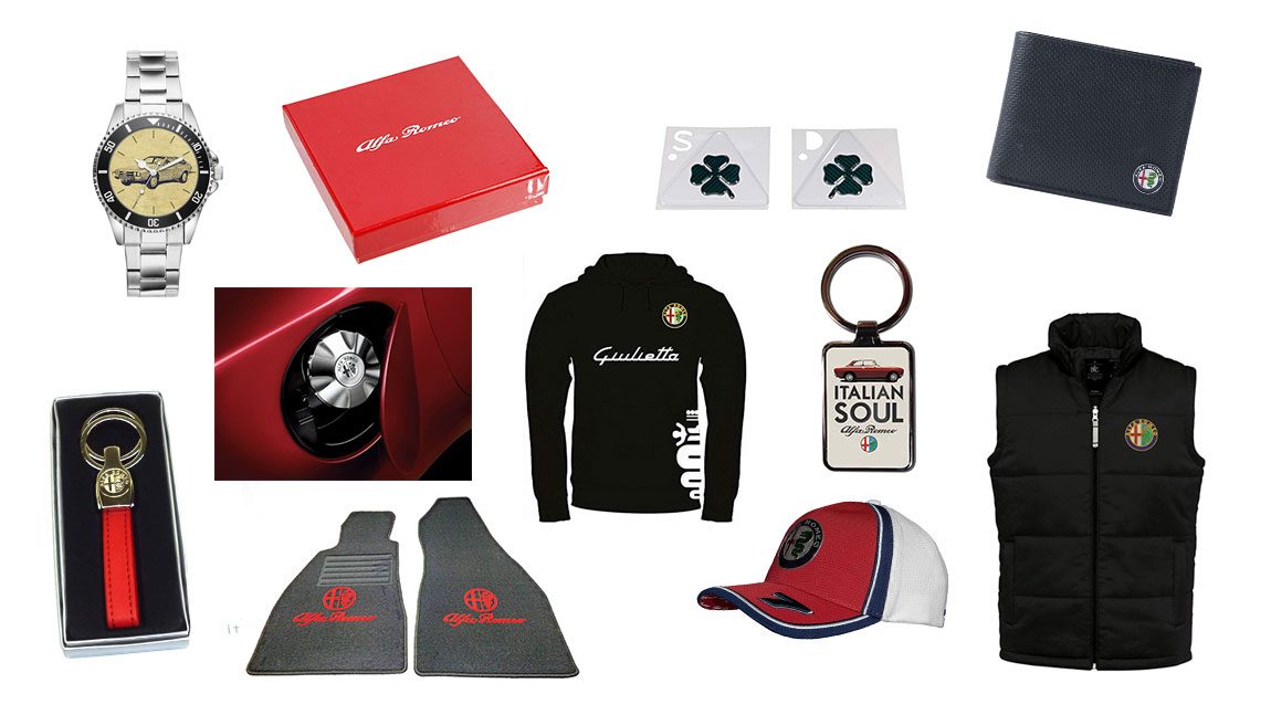 Alfa Romeo-Accessoires und Fanartikel für wahre Fans