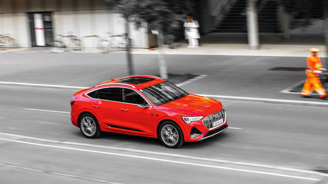 Audi e-tron Sportback S-Line 50: Warum in die Ferne schweifen?