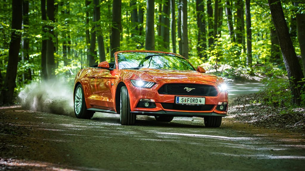 Der Ford Mustang.