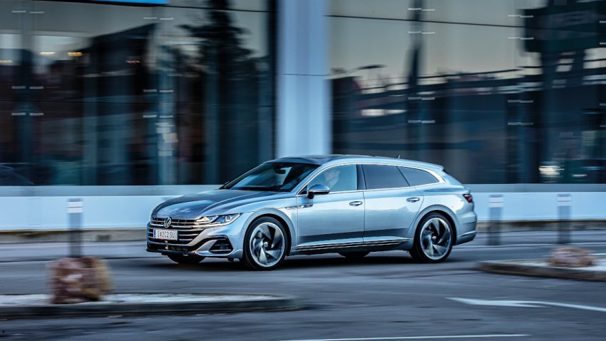 VW Arteon Shooting Brake: Roll over Heimatfilm