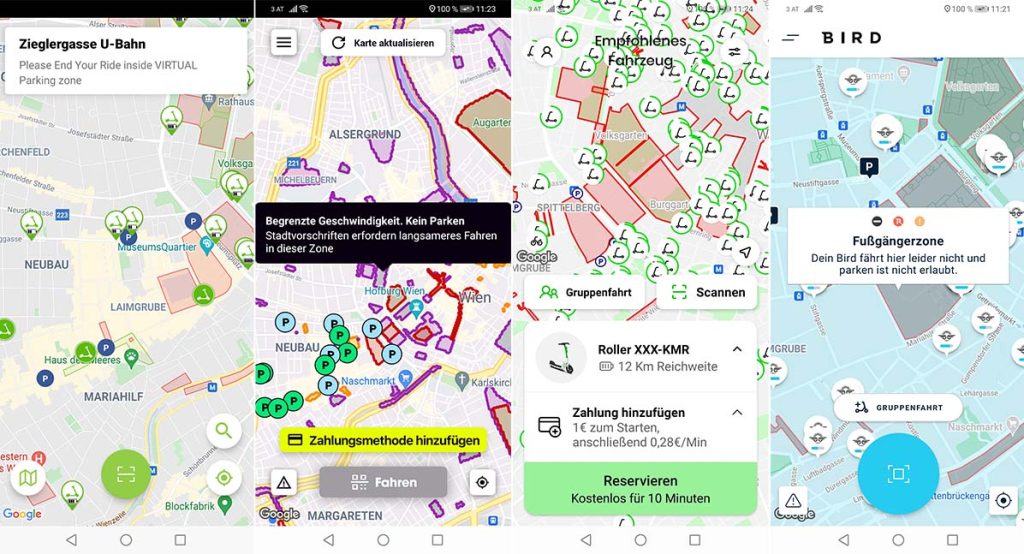 E-Scooter in Wien: Anbieter und Preise 2022 im Vergleich