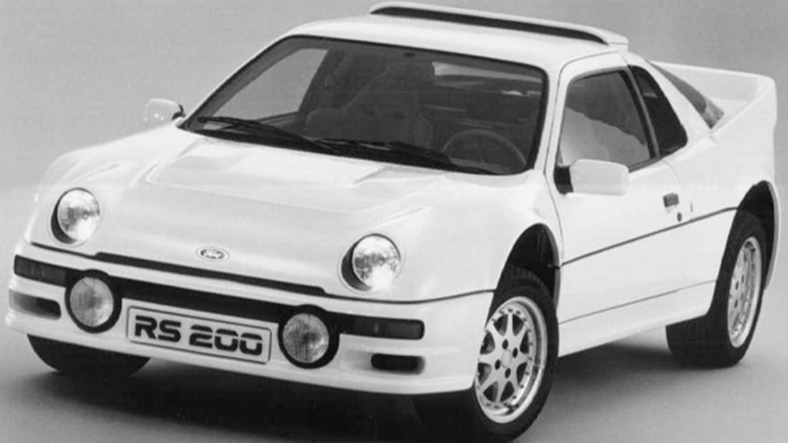 Ein Ford RS 200.
