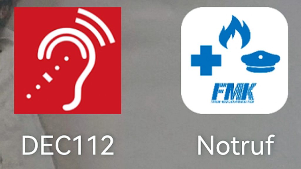 Spezielle Apps für Notrufe