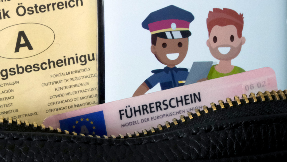 Theoretische Führerscheinprüfung in Österreich [Klasse B]