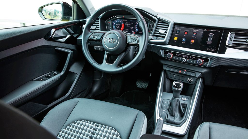 Das Cockpit des Audi A1.