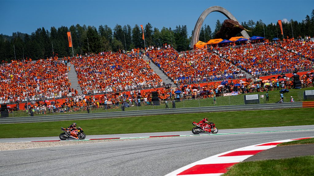 Die MotoGP in Spielberg ist alljährlich ein Highlight für die Fans.