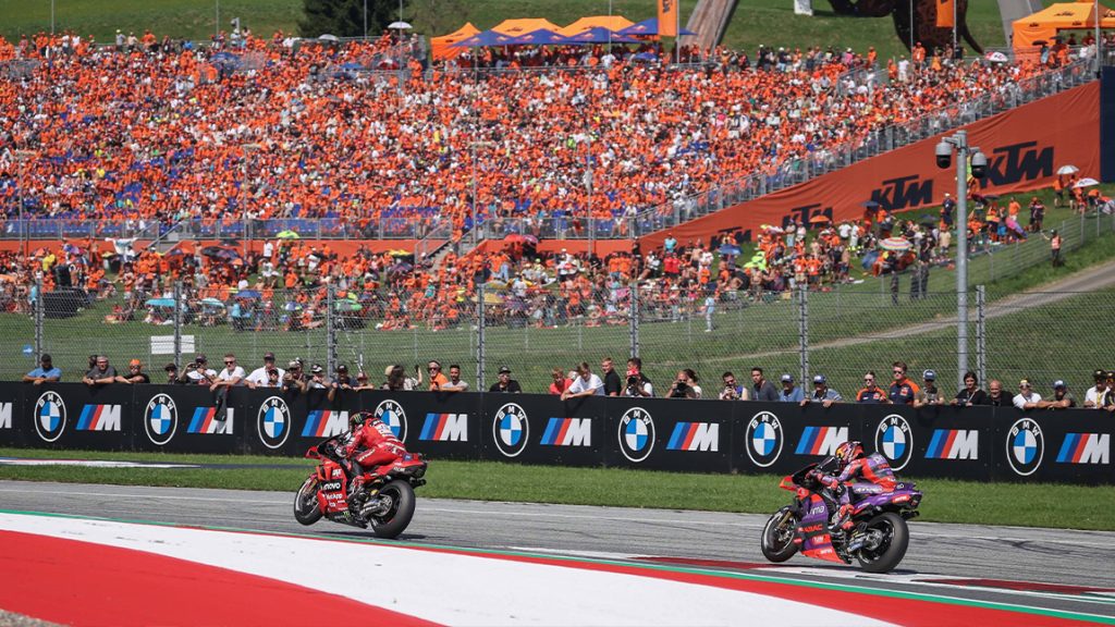 Francesco Bagnaia und Jorge Martin in Spielberg